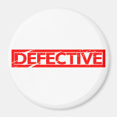 欠陥スタンプ マグネット (正面)