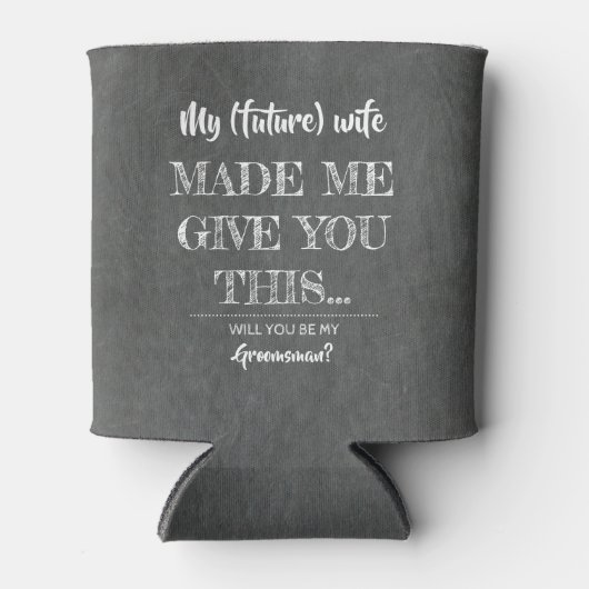 次おもしろいのグ結婚ロムスマン提案 缶クーラー (正面)