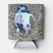 次にかわいい子豚 缶クーラー (正面)