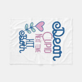 次に両方にヒットしたカップルのギフト フリースブランケット (正面(横))