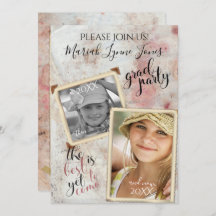 次に卒業ヴィンテージのフォトフレーム