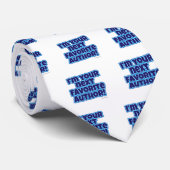 次のお気に入りの作家おもしろいライターのモットー ネクタイ (ロール)