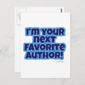 次のお気に入りの作家 ポストカード (正面/裏面)
