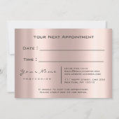 次のご予約 ラインストーン ゴールド ドリップス ブラック ラッシュ 招待状 (裏面)