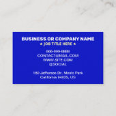 次のアポイントメントのアラーム（一括オフィスカード） 予約カード (裏面)