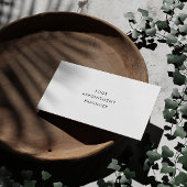 次のアポイントメントの会社名を最小化 予約カード