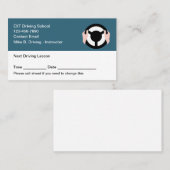 次のアポイントメントカード 予約カード (正面/裏面)