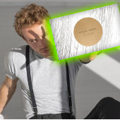 次のアポイントメントサークルクラフトシルバーホワイトウッド 予約カード