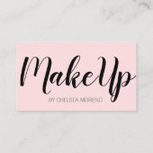 次のアポイントメントリマインダーのミニマル |ピンク 予約カード (裏面)