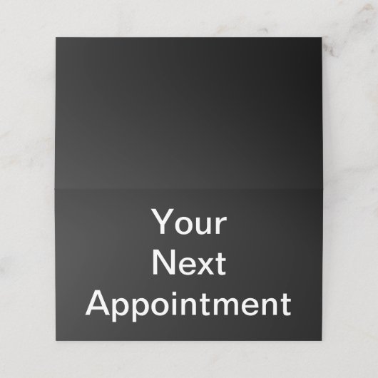 次のアポイントメント白黒ドクターズ 予約カード (外部開封)