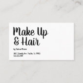 次のアポイントメント – アラーム – トレンディースクリプト 予約カード (裏面)