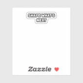 次のイノベーターの未来のクリエイターを形作る シール (シート)