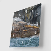 次のインライン壁時計 スクエア壁時計 (傾斜)