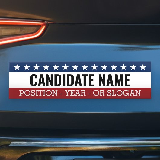 次のクラシック選挙の選挙運動シール バンパーステッカー