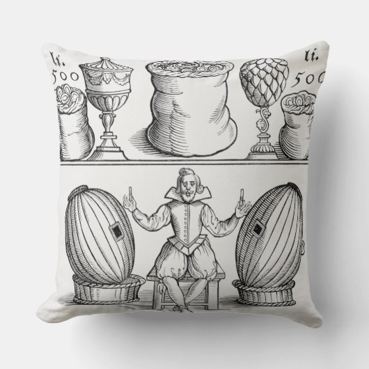 次のスケッチの日付を修理する宣言 クッション (正面)