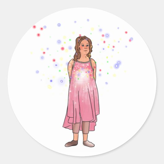 次のステップのマージーの消滅 ラウンドシール (正面)