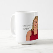 次のステップ「エミリョークラシーだ」 コーヒーマグカップ (正面左)