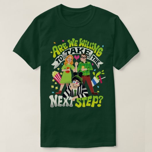 次のステップ Tシャツ (デザイン正面)