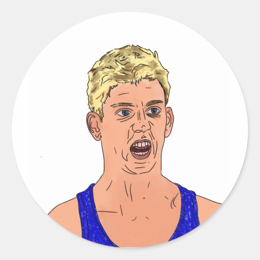 次のステップEldonステッカー ラウンドシール (正面)