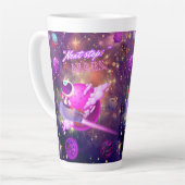 次のストップ火星 カフェラテマグ (左アングル)