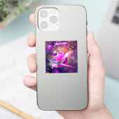 次のストップ火星 シール (スマートフォン)