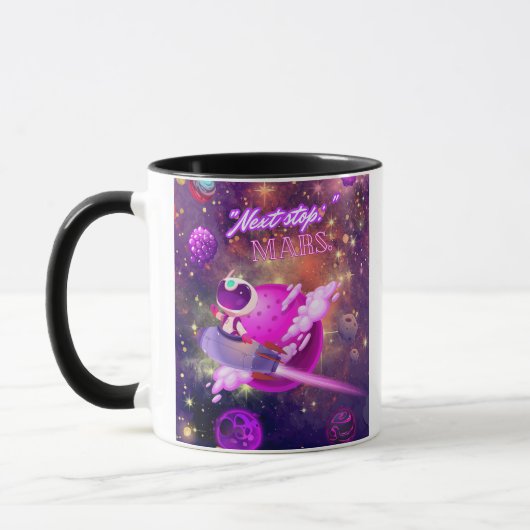 次のストップ火星 マグカップ (左)