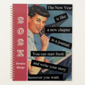 次のチャプター最高のヴィンテージの開始パーソナライズされた プランナー手帳 (正面)