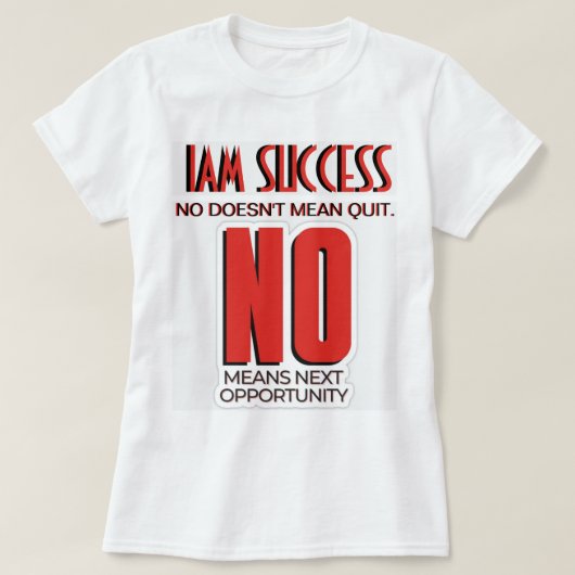 次のチャンス Tシャツ (デザイン正面)