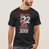 次のレベルのロック解除22歳の少年2001ヘッドセットG Tシャツ (正面)