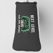 次のレベル2025勝遊ちのゲームおもしろいゲーマー ゴルフヘッドカバー (回転90)