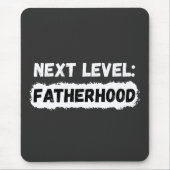 次のレベル：父親ゲーマーパパ マウスパッド (正面)