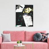 次の世界に向かう途中で キャンバスプリント (インサイチュ (リビング))
