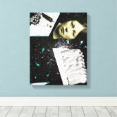 次の世界に向かう途中で キャンバスプリント (インサイチュ (ウッドフロア))