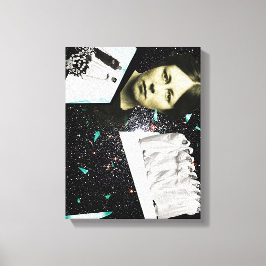 次の世界に向かう途中で キャンバスプリント (正面)