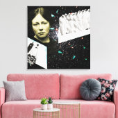 次の世界に向かう途中で キャンバスプリント (インサイチュ (リビング))