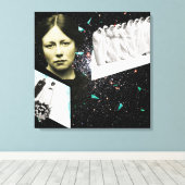 次の世界に向かう途中で キャンバスプリント (インサイチュ (ウッドフロア))