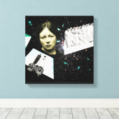 次の世界のキャンバス印刷に向かう途中 キャンバスプリント (インサイチュ (ウッドフロア))