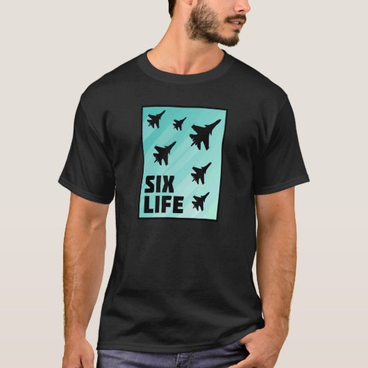 次の人生までの六人生 Tシャツ (正面)