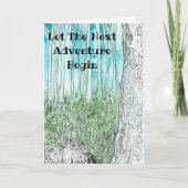 次の冒険で質の高いアートワークカードを作る カード (正面)