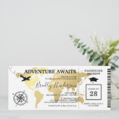 次の冒険の世界地図 修了証 招待状 (スタンド正面)