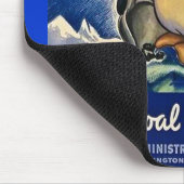 次の冬のヴィンテージの第2次世界大戦は震えません マウスパッド (コーナー)