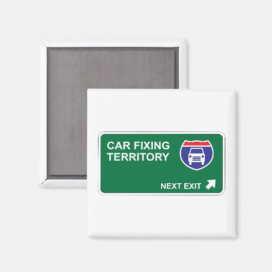 次の出口を固定 マグネット (正面/裏面)