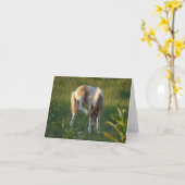 次の小さな日にかゆ遊い時 カード (黄色い花)