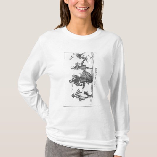 次の従者、1848年12月20日 Tシャツ (正面)
