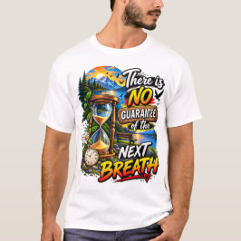 次の息は保証されない Tシャツ
