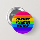 次の戦争に対して 缶バッジ (正面&裏面)