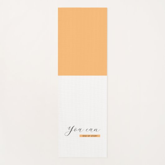 次の操作が可能 |やる気を起こさせる引用文 |感動的 | ヨガマット (正面)