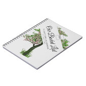 次の操作でファミリーツリーバケットリスト計画を開始する ノートブック (左側)