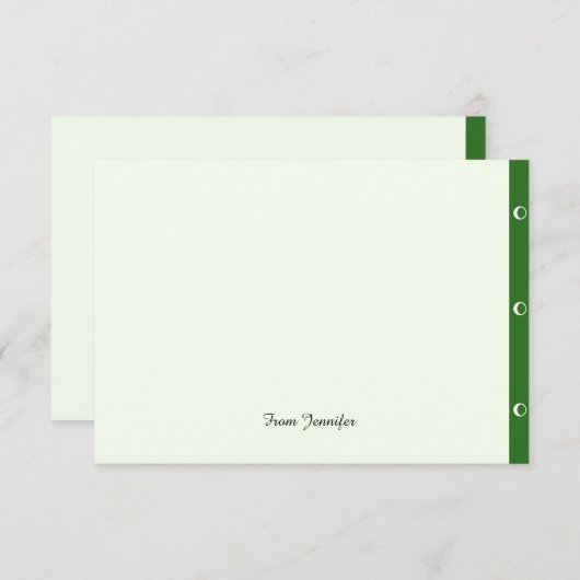 次の操作を行カスタマイズえ サンキューカード (正面/裏面)