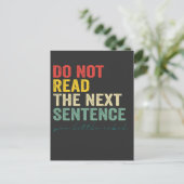 次の文読のヴィンテージおもしろいレトロ ポストカード (スタンド正面)